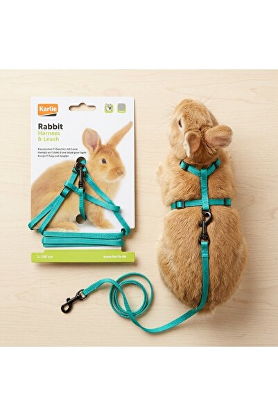 Lady Fify Ginepig ve Tavşan için Ayarlanabilir Göğüs Tasması + Uzatma (100cm)