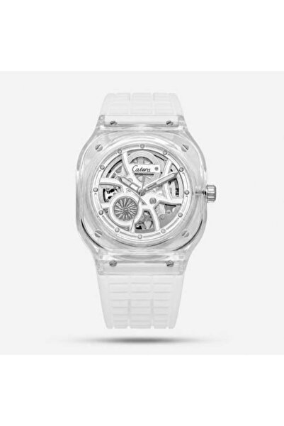 Katera Transparent Men's Watch - White Dial - Katara