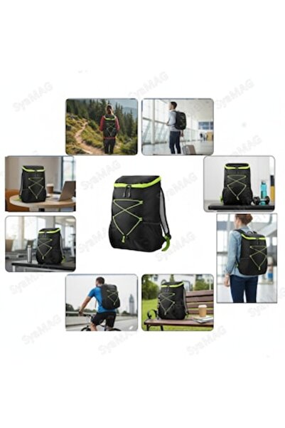 SyaMAG Rucsac sport casual, compartiment principal și buzunar extern lateral,...