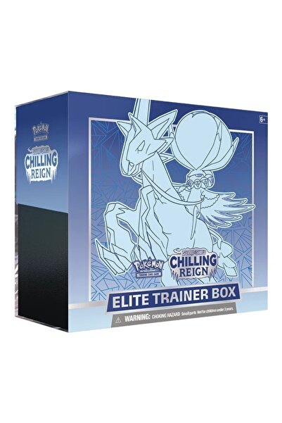 Pokémon Pokemon TCG: Chilling Reign Elite Trainer Box - Calyrex, Călărețul de...