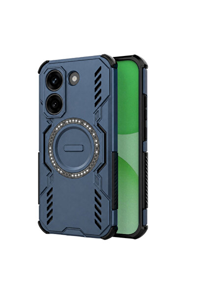 Techsuit Husa ArmorMag Case pentru Xiaomi Poco X8 Pro, albastru