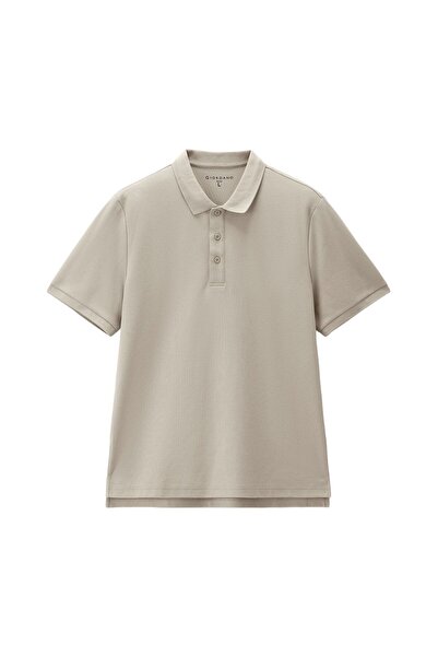 Giordano Men's Cotton Blend Pique Polo