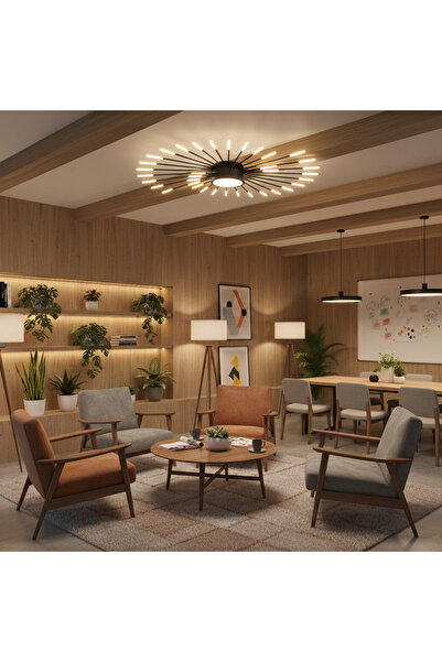 Alessandro DESIGN Lustra LED KALESA Grande Supremo, Ø130cm, Lumina Neutra 400...