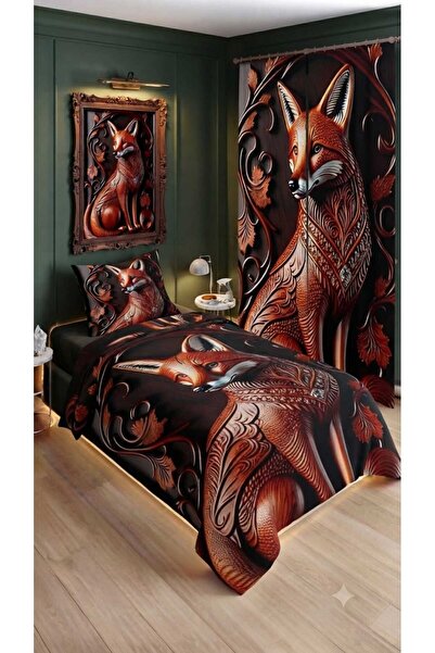 Elmas Dizayn Special Design Single Bedding Set with Flower Design Luxury Cott...