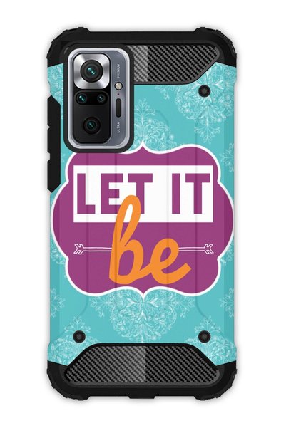 EGSTECH Redmi Note 10 Pro Case Army Tank Full Protection Anti-Shock - Let It Be