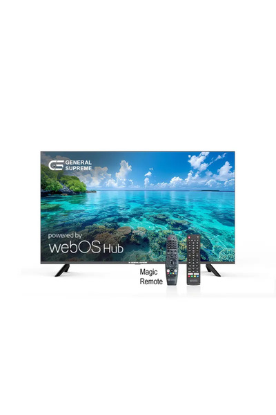 genr جنرال سوبريم. جنرال سوبريم شاشة 65 بوصه، فائقة الدقة (4K-UHD)، سمارت، نظ...