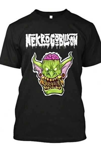 2BIR جديد! تي شيرت شعبي بشعار Nekrogoblikon Comedy Melodic Death Folk مقاس S-4XL