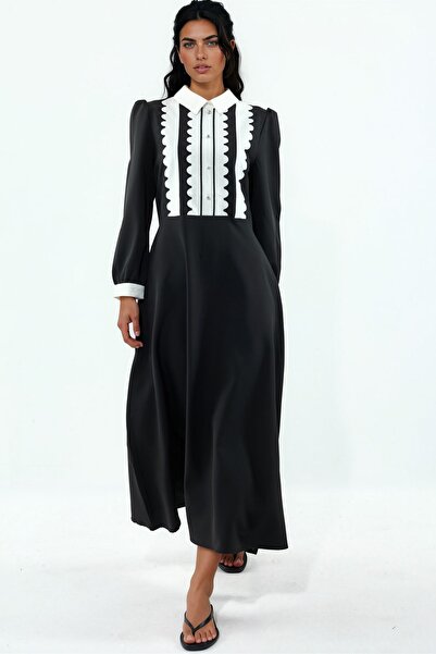 Hiccup Msn Belted Crew Neck Maxi Dress
