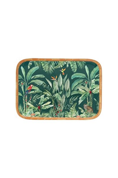 Easy Life Collection's Zanzibar Melamin Dikdörtgen Tepsi 45 x 32 cm