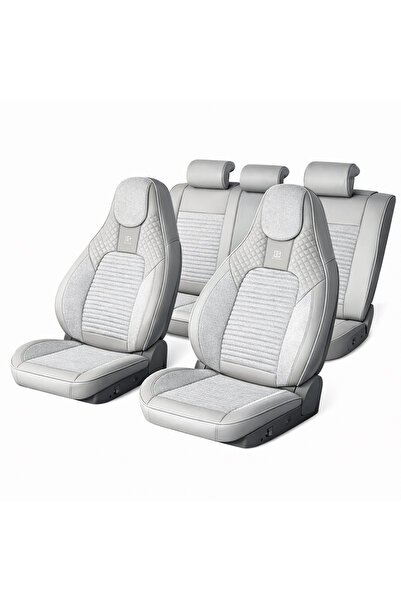 OEM Set de huse premium pentru scaune auto, model BLAZE Luxor, design sportiv...