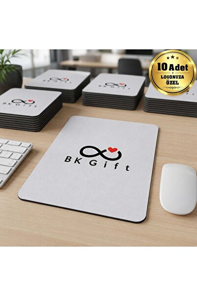 Bk Gift 10 Pieces of 17.5X21.5 cm Rectangular Mouse Pads with Non-Slip Base, ...