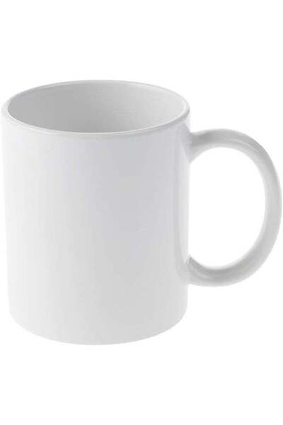 HXD Zoomlion White Sublimation Blank Ceramic Mug 11oz (Pack of 12) – Glossy C...