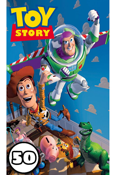 Disney Coloring book, 50 Toy Story illustrations, A4