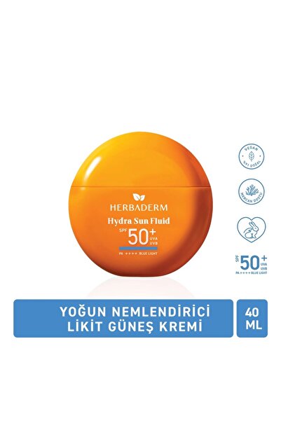 Herbadent SPF 50+ Likit Güneş Koruyucu 40 ml | Yoğun Nemlendirici UVA/UVB Koruma