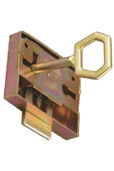 flores Încuietoare pentru dulap, Metal, 60 x 45 mm