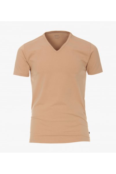 Brax Tricou bărbătesc din bumbac cu guler rotund, albastru TROY