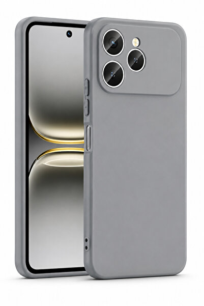 teknoway Tekno Spark 40 Gri Telefon Kılıfı