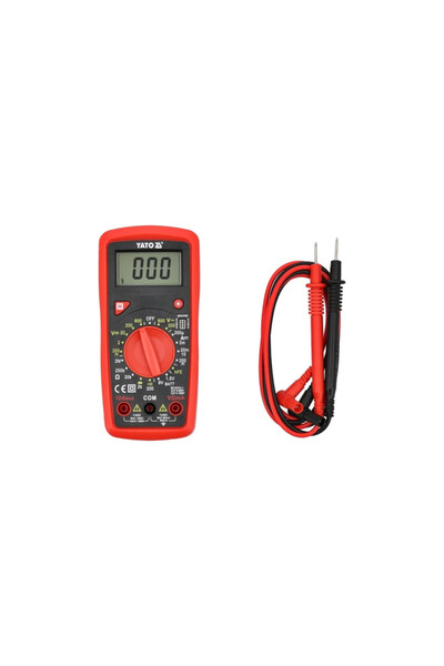 yato Multimetru digital cu ecran iluminat LCD
