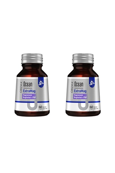 Orzax Ocean Extramag Bisglisinat 60 Tablet 2 Li Paket