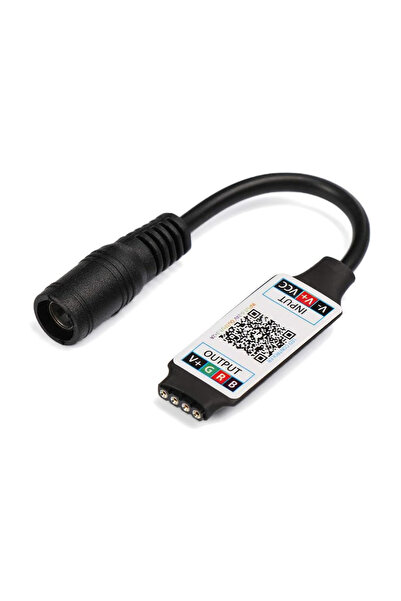 Choice وحدة تحكم بلوتوث صغيرة RGB WM-BT004A-B تعمل بجهد 5-24 فولت تيار مستمر ...