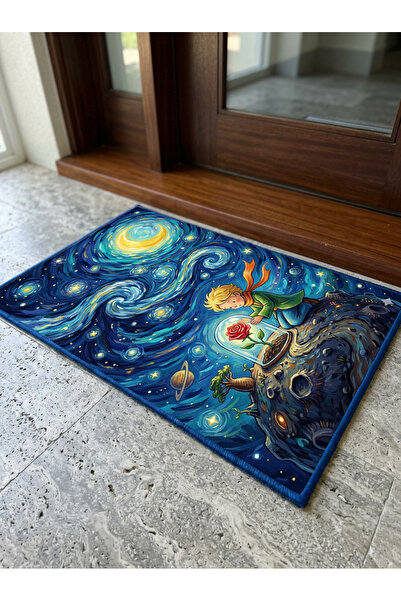 RUGRUMBA Non-Slip Sole Positive Energy Themed Washable Door Front-Bathroom Ma...