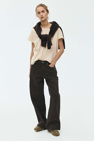 H&M Roll-edge T-shirt