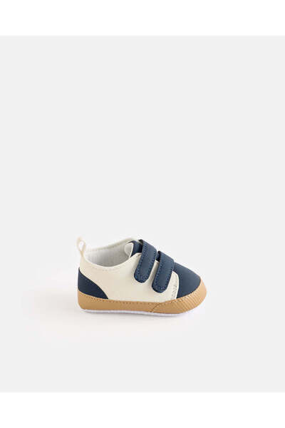 REDTAG Baby Assorted Velcro Low Top Pram Sneakers