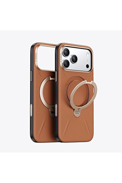 TORRAS Ostand Leather Case for iPhone 17 Pro (6.3'') | Magnetic Compatible wi...