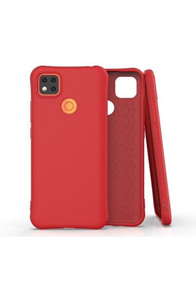 OEM Ματ Θήκη Σιλικόνης TPU για Xiaomi Redmi 9C - Κόκκινο