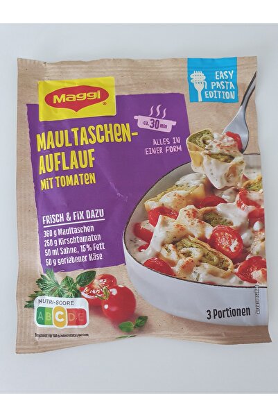 Maggi MAULTASCHEN-AUFLAUF MİT TOMATEN