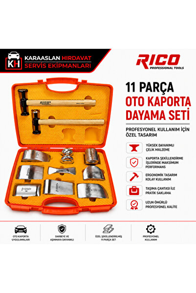 Rico Oto Kaporta Dayama Seti 11 Parça
