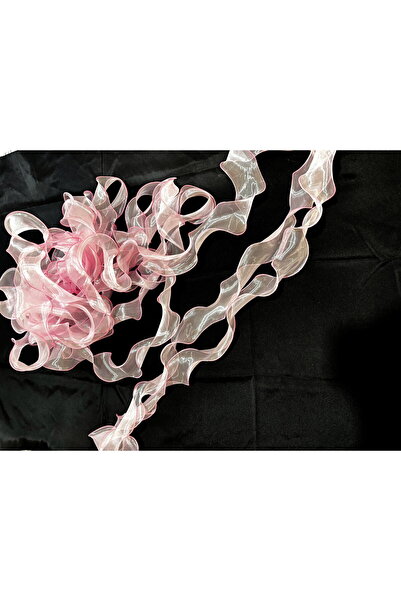 Genel Markalar Fırfırlı Tül Organze Kurdele 2 Mt (7cm x 2mt), Çiçek Malzemesi...