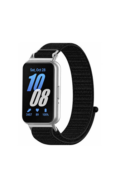 Techsuit Fabric Strap Black (Galaxy Fit3)