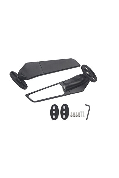 OEM Καθρέπτες universal μοτοσυκλέτας super sport mini SP01 – Μαύρος