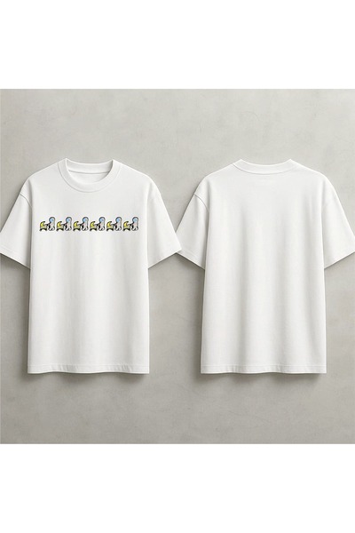 EFEVRA Astronaut Printed Oversized T-Shirt