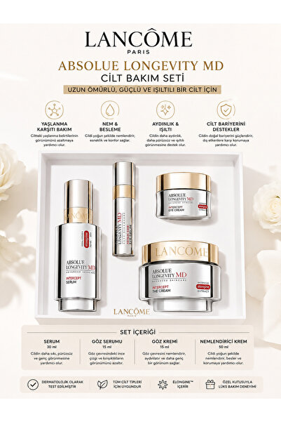 Lancome Absolue Longevity MD Yaşlanma ve Kırışıklık Karşıtı Sıkılaştırıcı, Do...