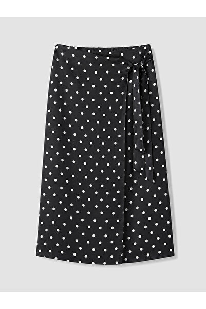 LC Waikiki Peak New Season Side Tie Polka Dot Skirt