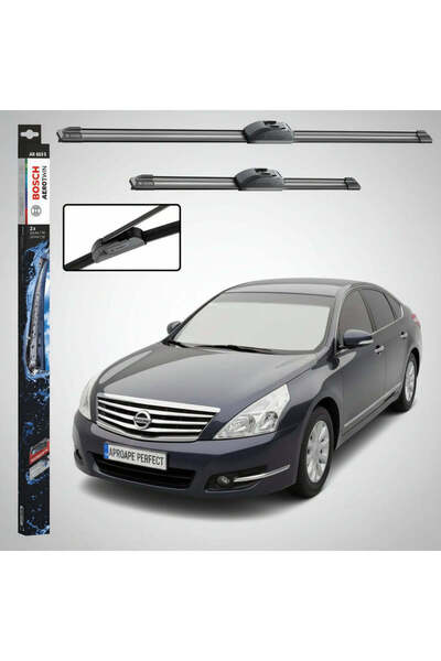 Bosch Υαλοκαθαριστήρες Nissan Teana J32 2008-2013 |   Εμπρόσθιο Σετ 650mm + 4...