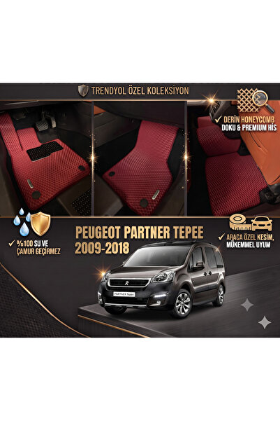 8D OTO PASPASI PEUGEOT PEJO PARTNER TEPEE SERİSİ 2009 - 2018 PREMİUM ARACA ÖZ...