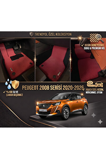 8D OTO PASPASI PEUGEOT PEJO 2008 SERİSİ 2020 - 2026 PREMİUM ARACA ÖZEL EVA PA...