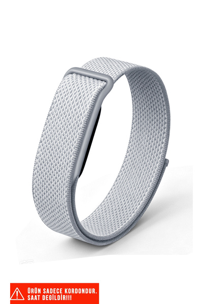 Nezih Case Google Fitbit Air Uyumlu Kumaş Hasır Tasarımlı Sportif Örgülü Kordon