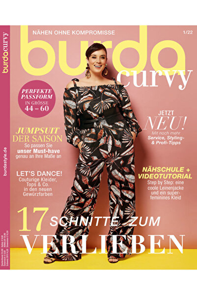 Burda Style Burda Plus Magazine, Curvy Spring/Summer 01/2022 edited in German