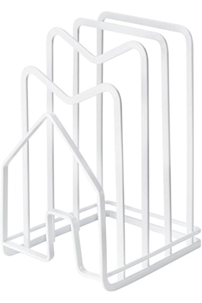 SYOSI Cutting Board Rack Chopping Board Organizer Pot Pan Lids Holder Thin Ba...