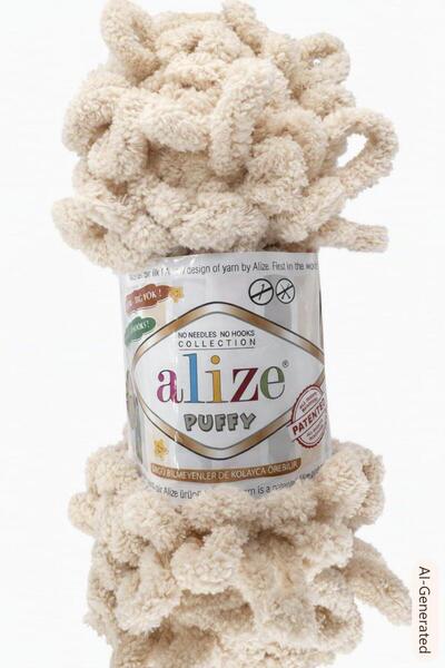 Alize PUFFY 310 BEJ - fir de tricotat si crosetat