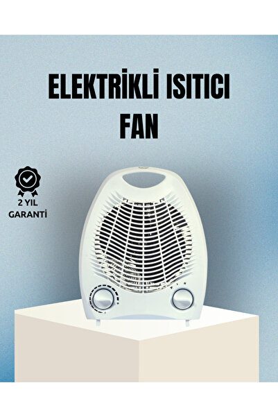 KÜÇÜK HAZİNE Fanlı Elektrikli Isıtıcı – 3 Kademeli Isı Ayarı ve Güvenli Kullanım