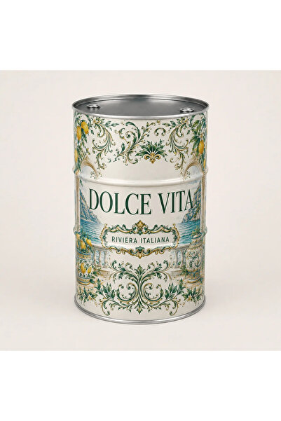 Generic Brand Masă tip butoi personalizată CISKO Dolce Vita – Riviera Italiana