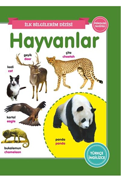 0-6 Yaş Yayınları Animals - My First Knowledge Series