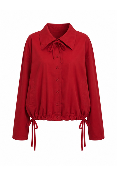 Özge Özgenç Halter Neck Slim Jacket