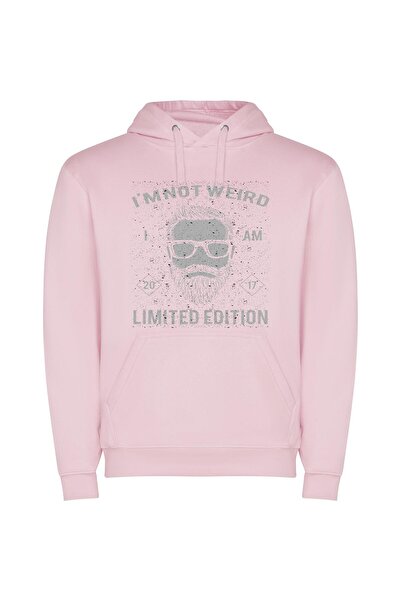 iLovePrints Unique Zoran-inspired Fashion Φούτερ με κουκούλα σε χρώμα Ροζ