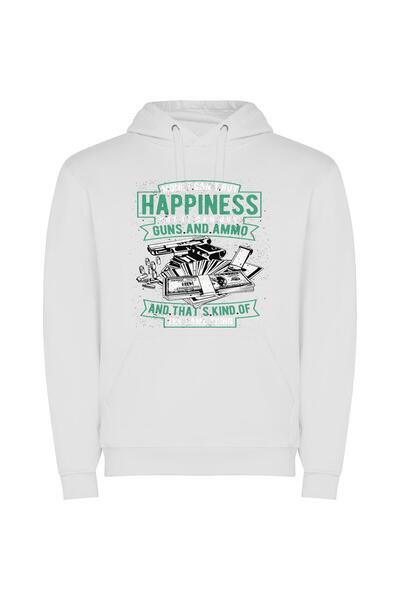 iLovePrints Joyful Artillery: Illustrated Collection Φούτερ με κουκούλα σε χρ...